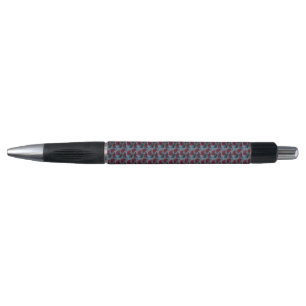 Stylo de marguerite rouge