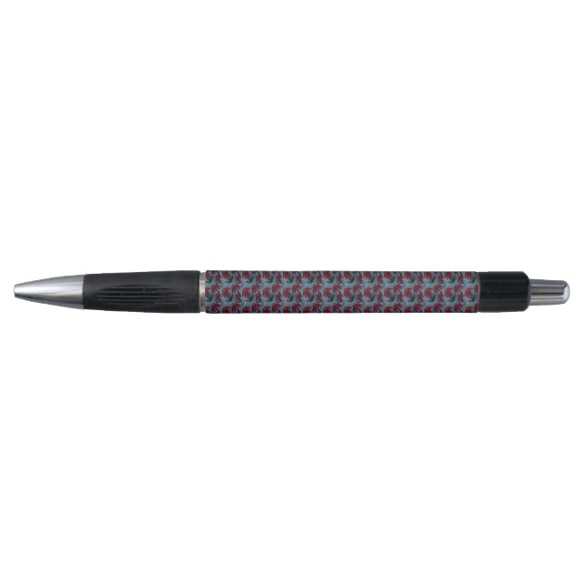 Stylo de marguerite rouge (Devant)