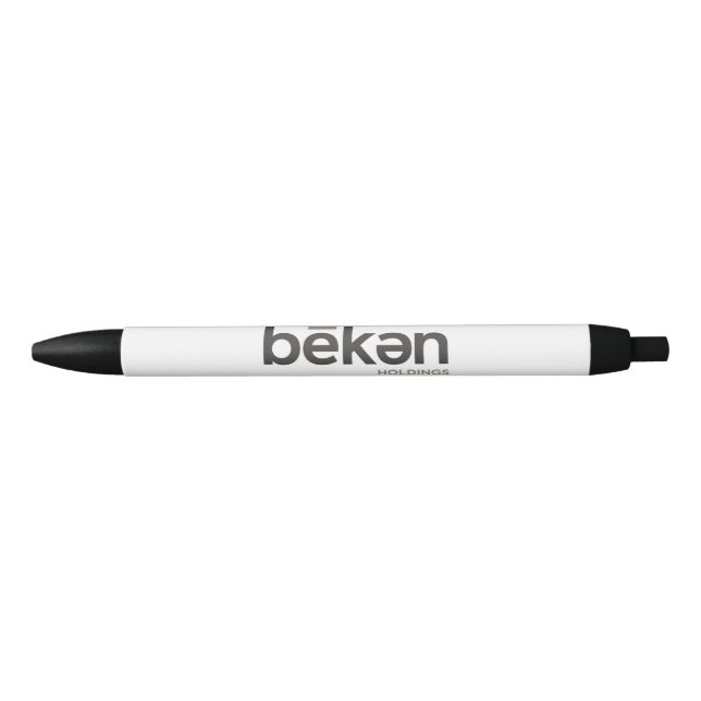 Stylo de serrage noir Beken Holdings (Devant)