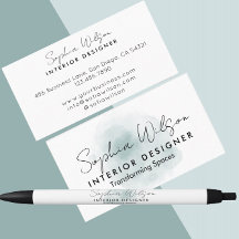 Stylo de signature moderne White Business