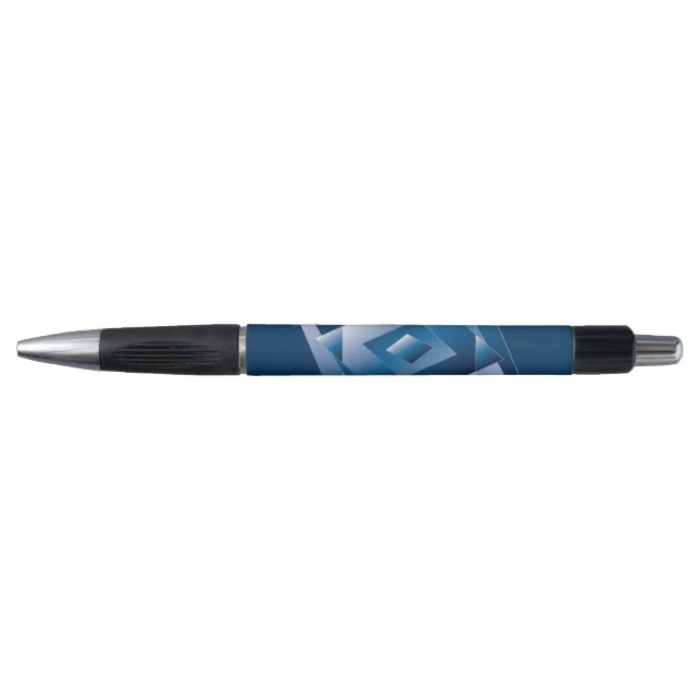 Stylo dégradé bleu 1 (Devant)