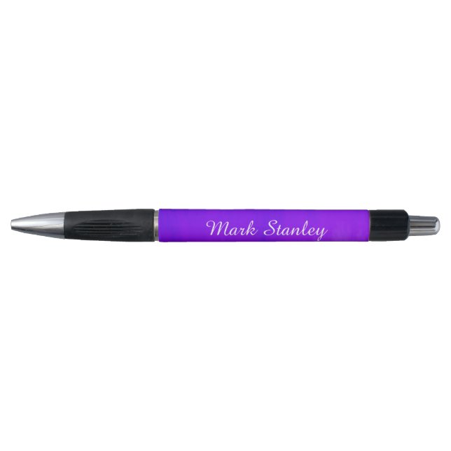 Stylo Dégradé bleu et violet (Devant)