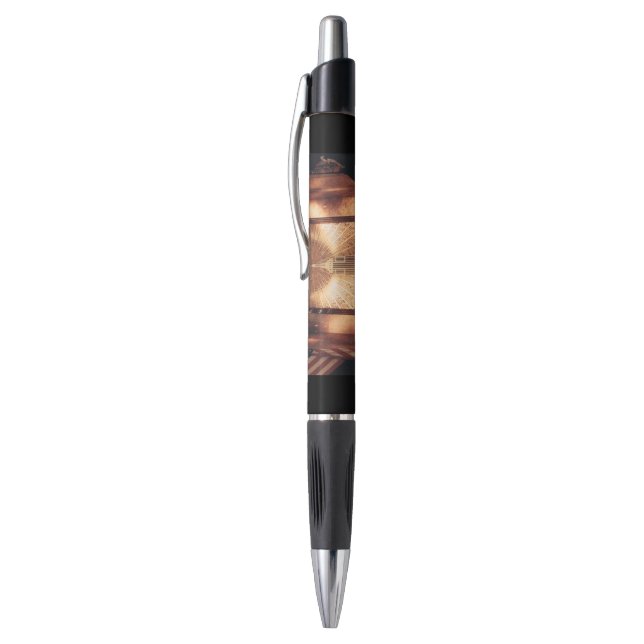 Stylo d'encre avec photo Empire State Building (Haut (Vertical))