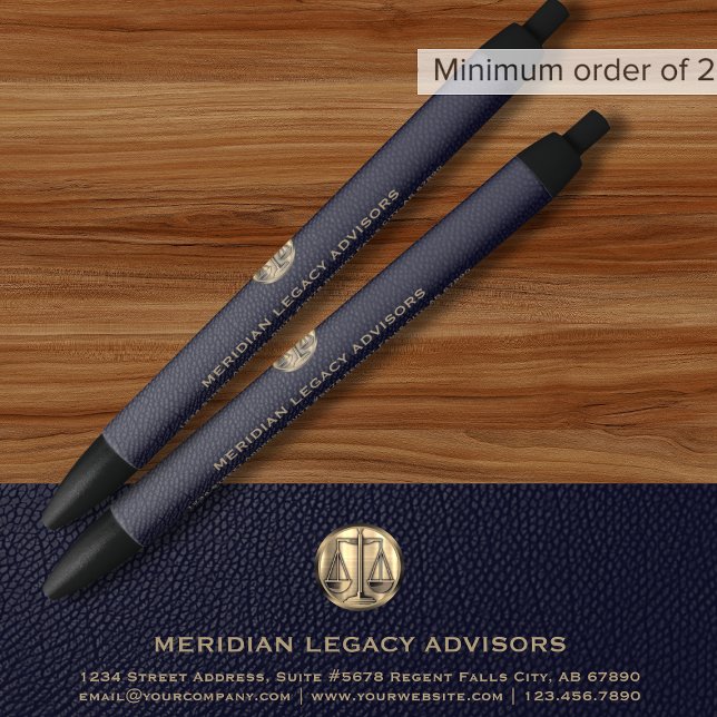 Stylo d'encre du logo de l'échelle de justice juri (Créateur téléchargé)