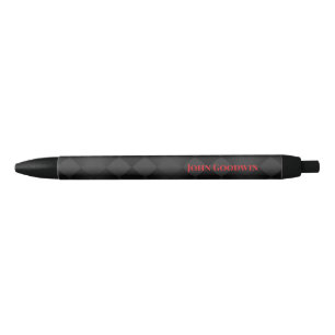 Stylo d'encre Motif Diamant Noir Classique