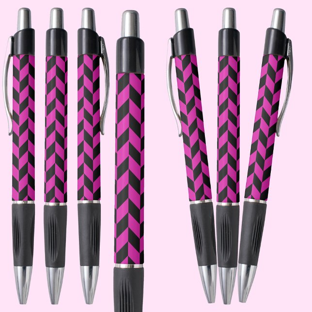 Stylo d'encre noire Motif coloré (Créateur téléchargé)