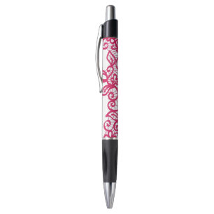 Stylo Dentelle rouge
