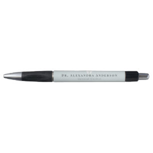 Stylo Dentiste Dents Blanches Bleu Clair
