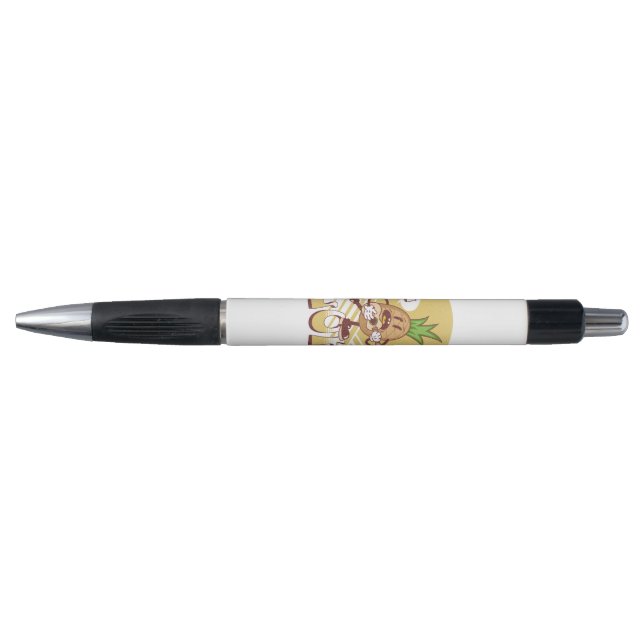 Stylo Design de texte de style rétro "Aloha" (Devant)