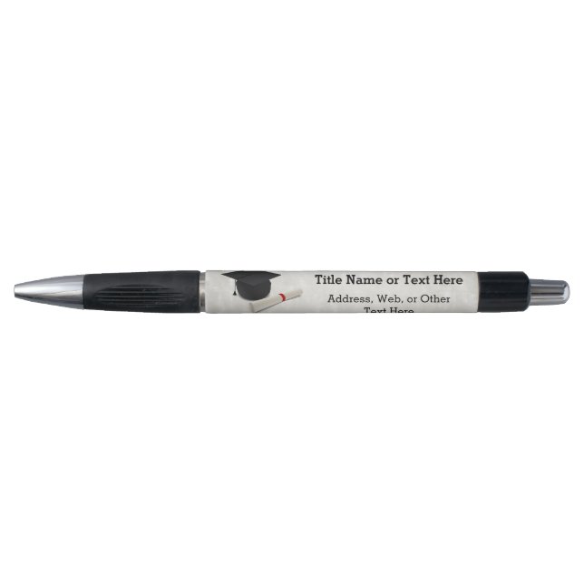 Stylo Diplôme de diplôme de fin d'études sur mesure (Devant)