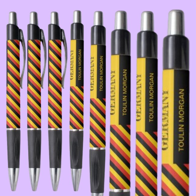 Stylo Drapeau allemand personnalisé (Créateur téléchargé)