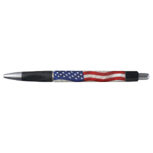 Stylo Drapeau américain design patriotique