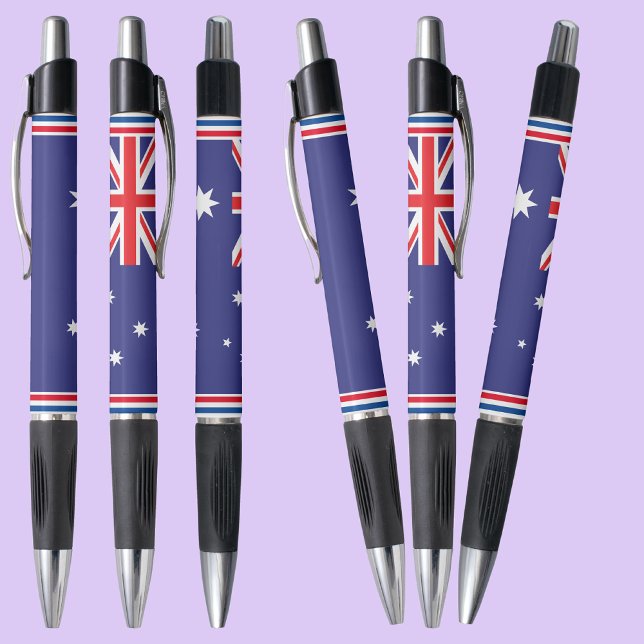 Stylo Drapeau australien personnalisé (Créateur téléchargé)