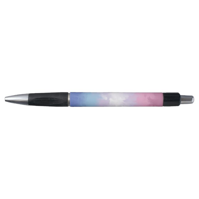 Stylo Drapeau de fierté bigenre abstrait fluffy pastel b (Devant)