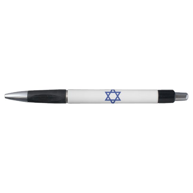 Stylo Drapeau de l'État d'Israël Étoile de David Judaïsm (Devant)