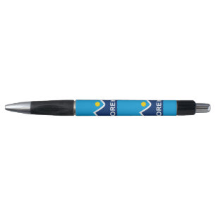 Stylo Drapeau d'Orem, Utah Paire de liens de nouilles