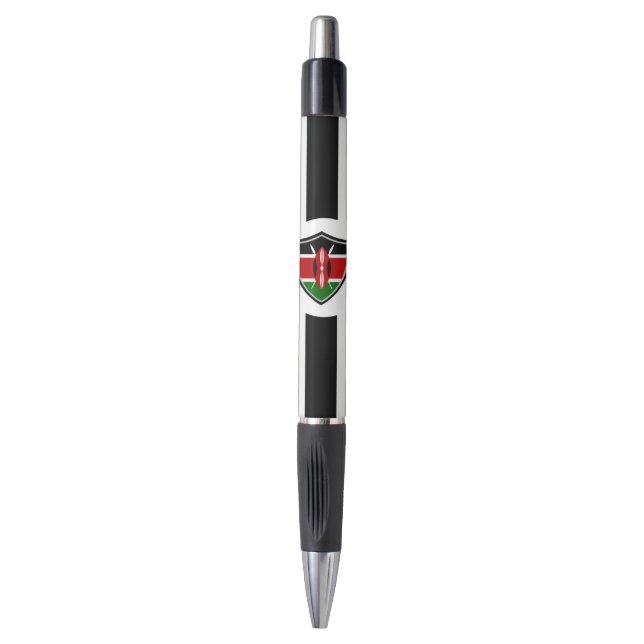 Stylo Drapeau du Kenya (Devant (Vertical))