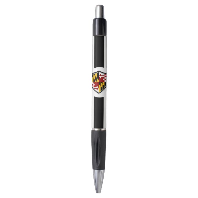 Stylo Drapeau du Maryland (Devant (Vertical))