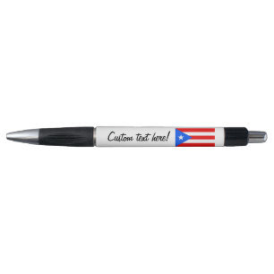 Stylo Drapeau porto-ricain classique
