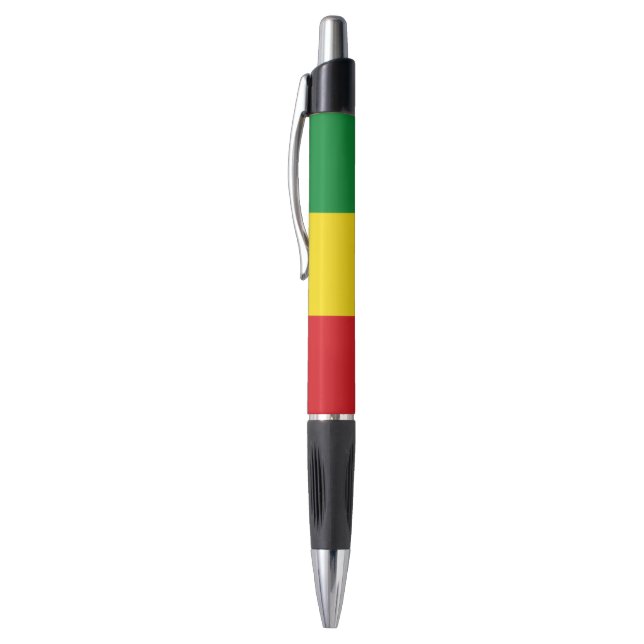 Stylo Drapeau rastafari éthiopien Rasta (Haut (Vertical))