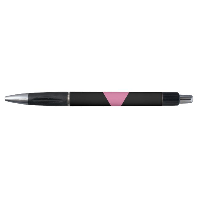 Stylo Drapeau triangle rose de SlipperyJoe's symbole ros (Devant)