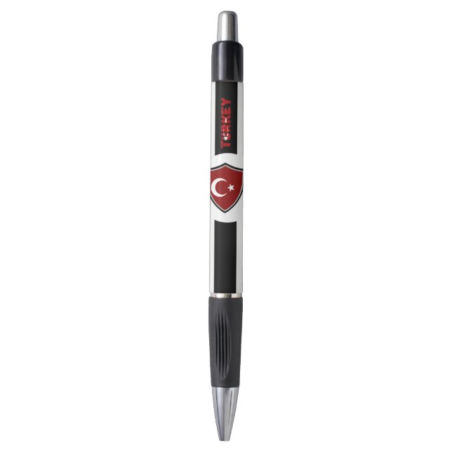 Stylo Drapeau turc (Devant (Vertical))
