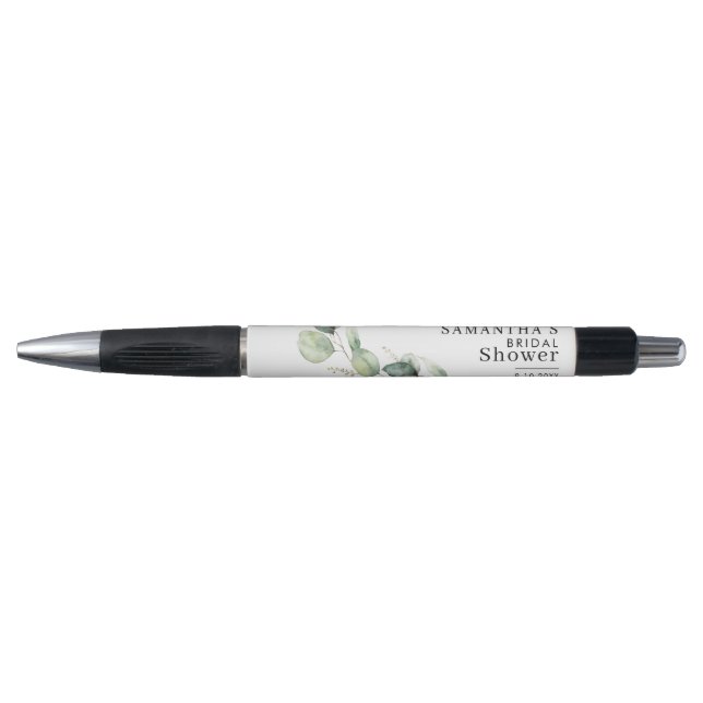 Stylo Eau-forte Eucalyptus Verdure Enterrement de Vie de (Devant)