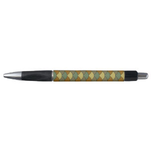 Stylo Écailles de dragon, éventails, vagues, Seigaiha, c