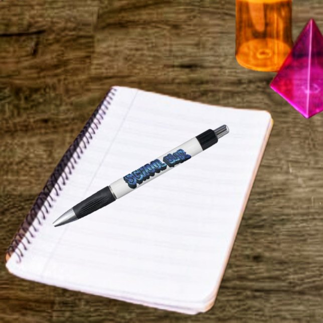 Stylo École Bluz-3DII (Writing is so much fun, when you use your own customized pen!)