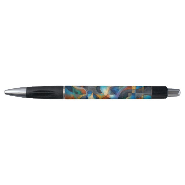Stylo Écriture Abstraite  (Devant)