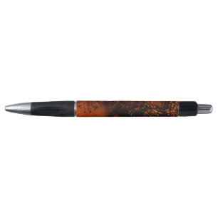 Stylo Effet Dessin de peinture orange et noir