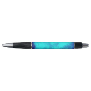 Stylo Effet nuage tempête élégant en blues