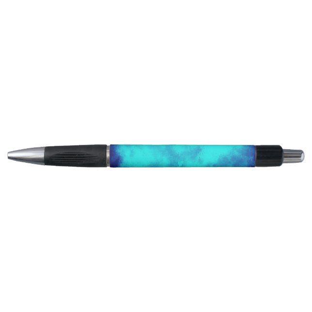 Stylo Effet nuage tempête élégant en blues (Devant)