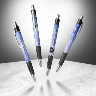 Stylo Élégant 51e anniversaire de Mariage Sapphire