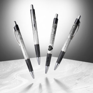 Stylo Élégant 70e anniversaire de Mariage Platinum