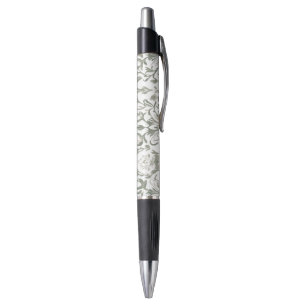 Stylo Élégant motif floral Vintage