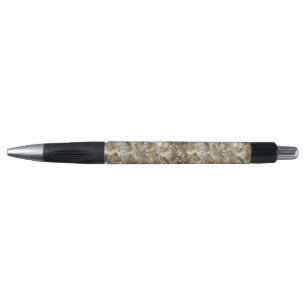 Stylo Élégant Rose floral Motif pétal