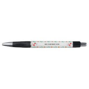 Stylo Empreintes de pattes de CHIENS mignons et COEURS A
