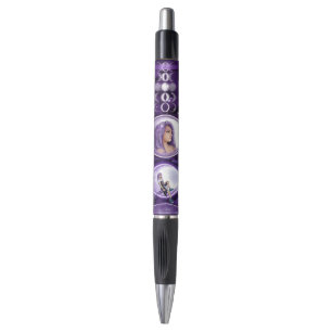 Stylo Enfant de lune violette