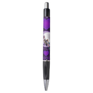 Stylo Enfant de lune violette