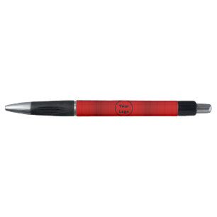 Stylo Étapes de l'architecture abstraite rouge du logo p