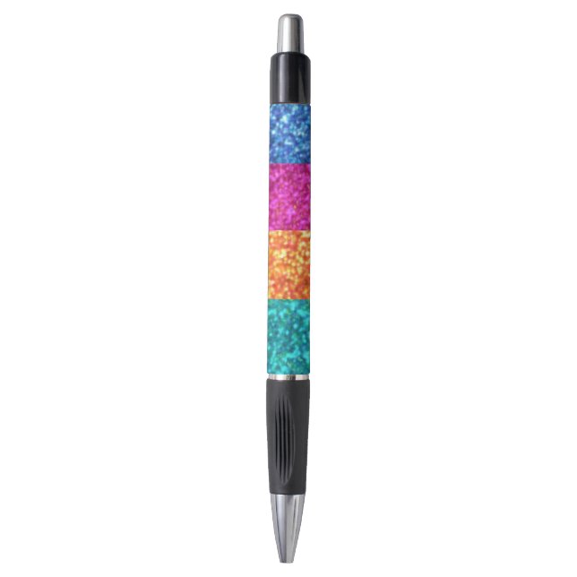Stylo Étincelle de U multicolore (4) (Devant (Vertical))