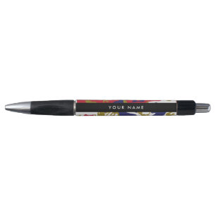 Stylo Fête de l'Indépendance Camouflage Votre nom Person