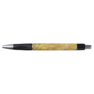 Stylo Fête festive moderne chic jaune géométrique