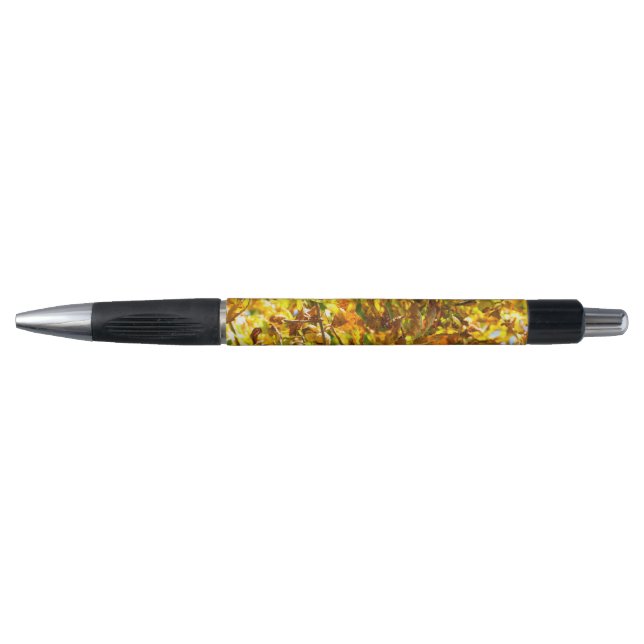 Stylo Feuilles d'automne motif (Devant)