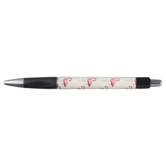 Stylo Flamingo Patte rose (Devant)