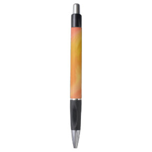 Stylo Flammes Abstraites Vagues orange rose