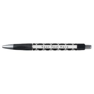 Stylo Fleur de Lis Motif, française, royale, blanche