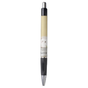 Stylo Fleur de marguerite de haie de jardin en or jaune