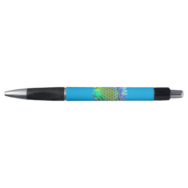 Stylo Fleur De Vie - Fleur Géométrique 5 (Devant)